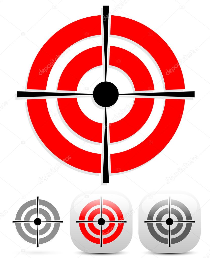 Target, crosshair icon