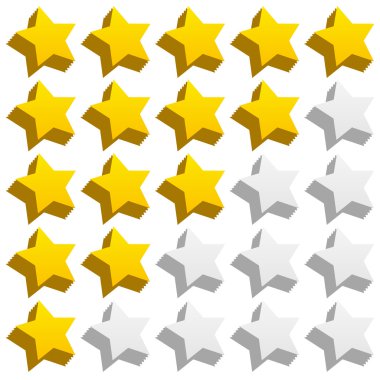 3D rating yıldız