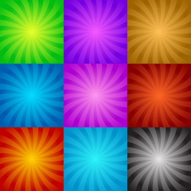 Patlama, bükülmüş ışınları.