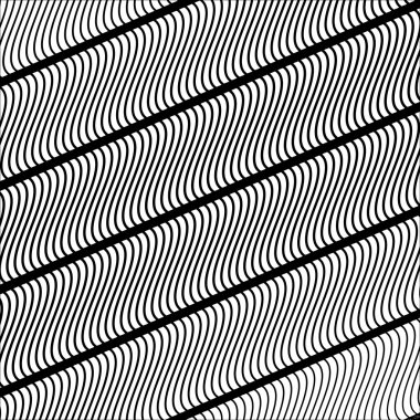 Dalgalı soyut çizgiler arkaplanı