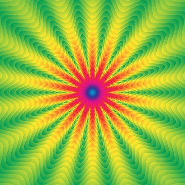 psychedelic arka plan.