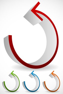 Dairesel, ters okları