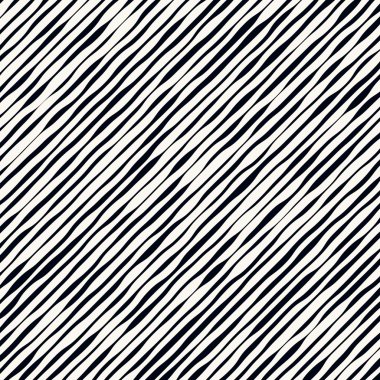 Slanted wavy lines pattern clipart