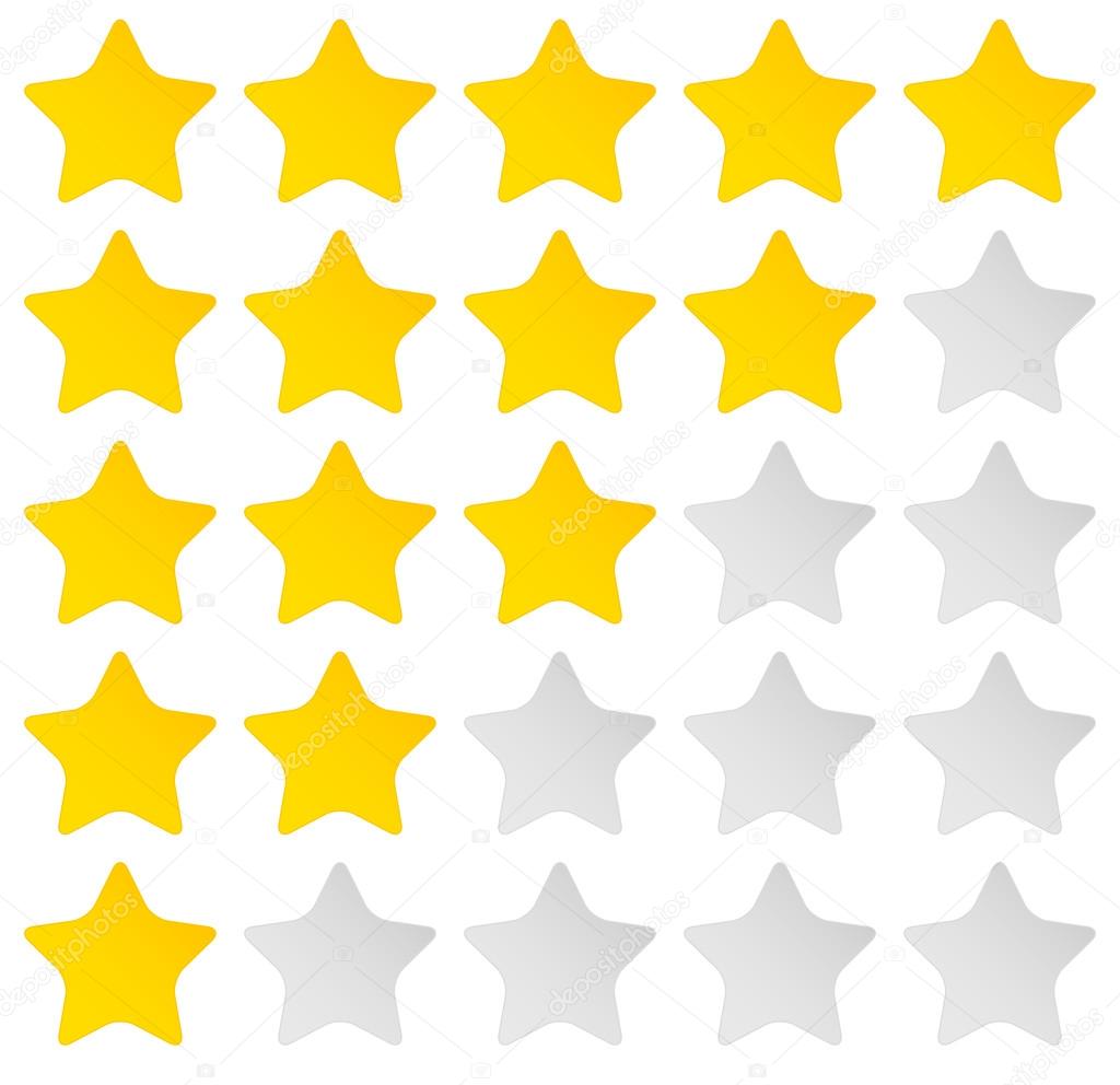 Stars rating graphics