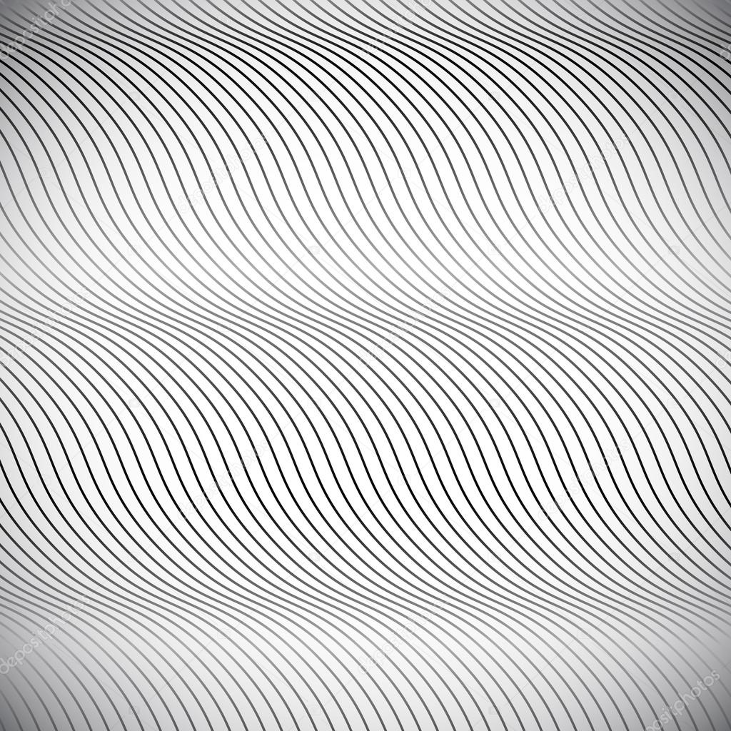 Wavy abstract lines background