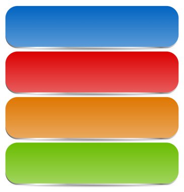 Parlak, parlak düğmeler