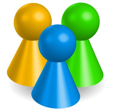 Klasik 3d masa oyunu grafik rakamlar