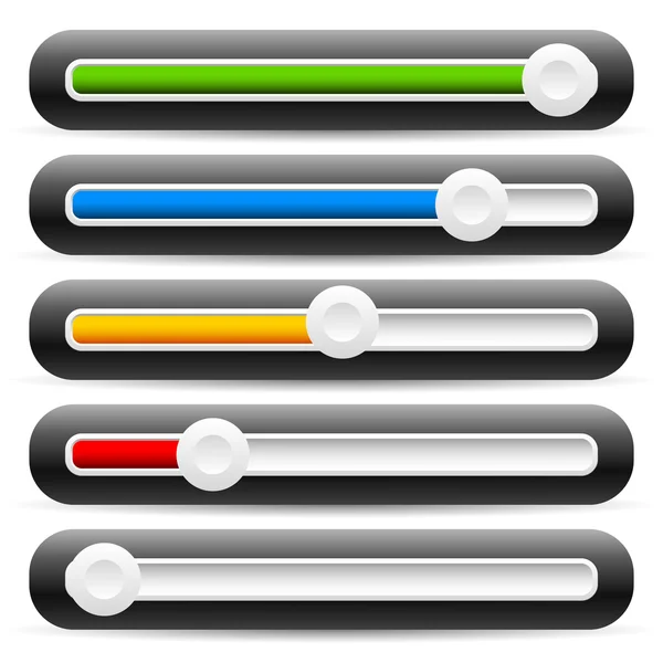 Elementy interfejsu regulator. — Wektor stockowy