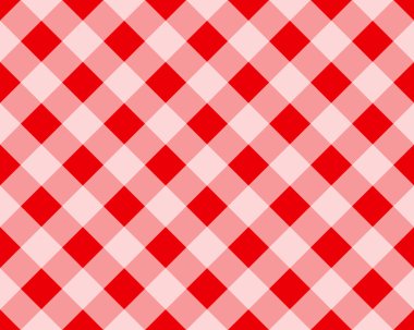 Kırmızı ve beyaz (yinelenebilir ekose deseni)