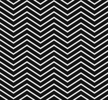 Siyah ve beyaz Chevron desen (sorunsuz bir şekilde tekrarlanabilir)