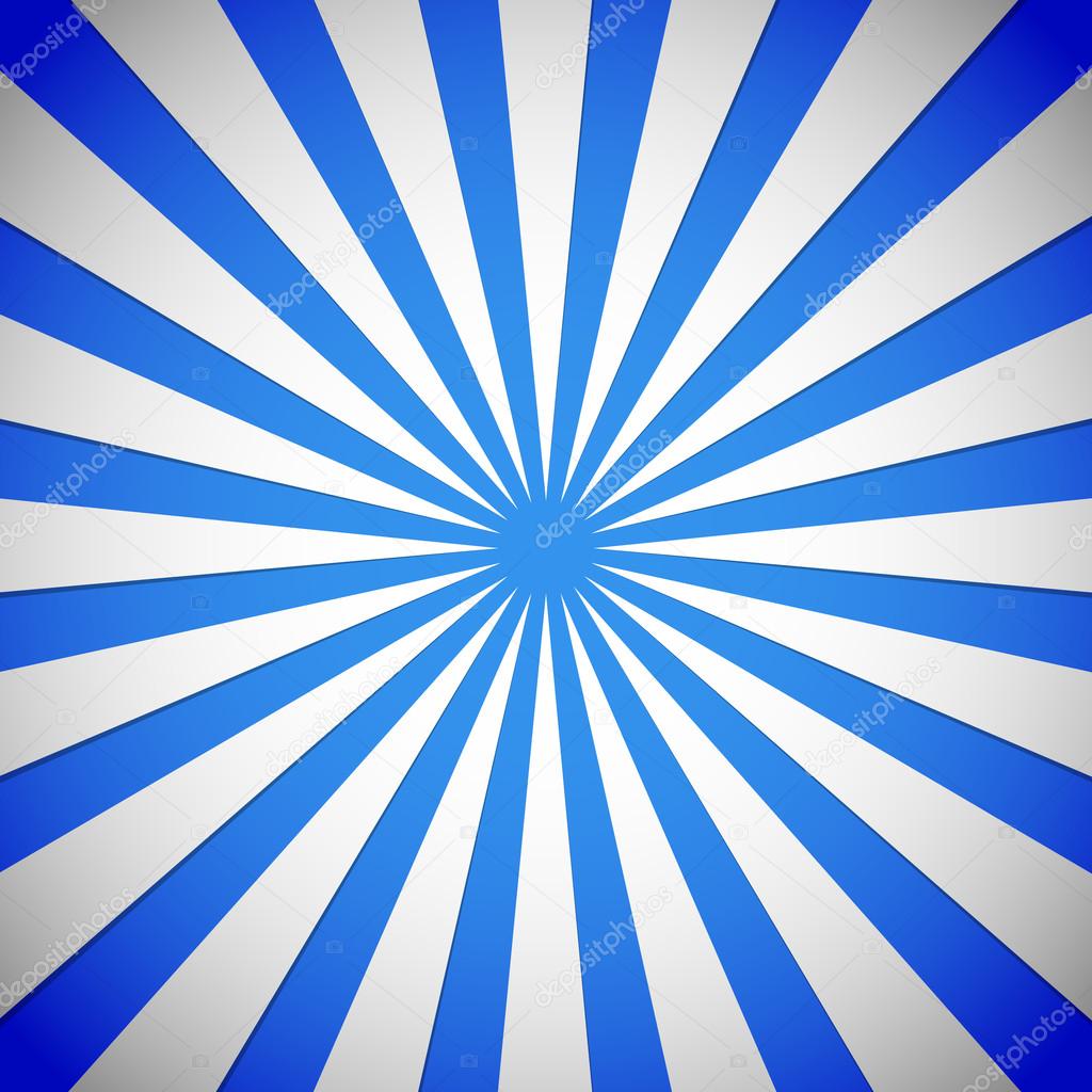 Blue Rays, starburst, sunburst background. Stock Vector by ©vectorguy
