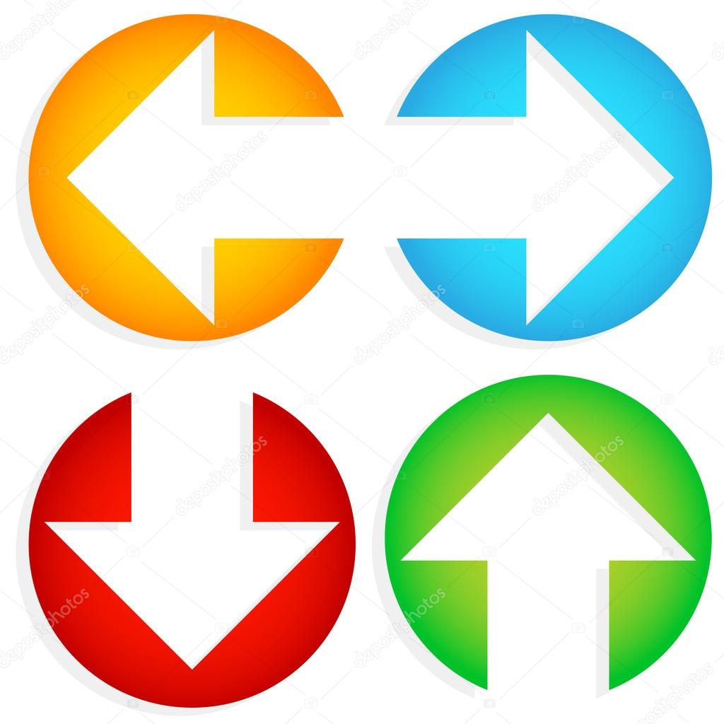 Set of Colorful  Arrows