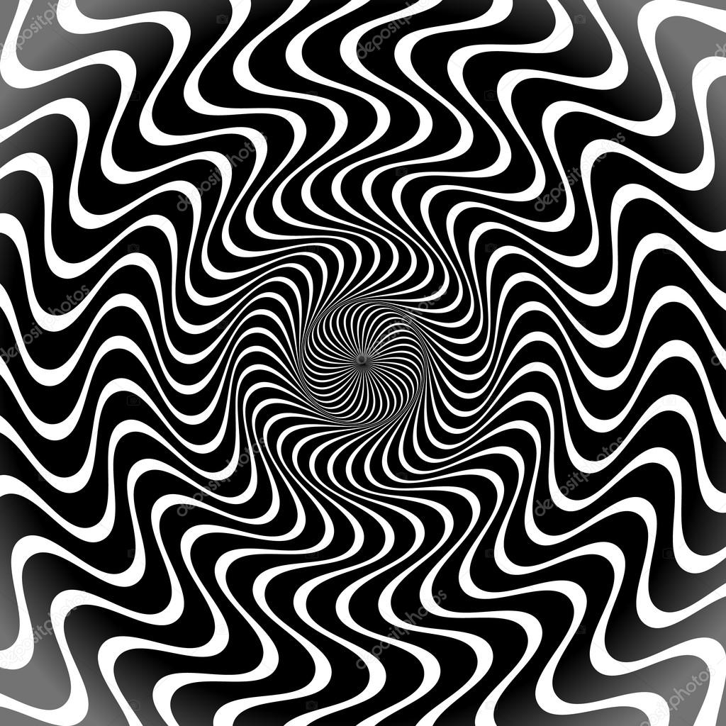 Black and White Radial Lines Background