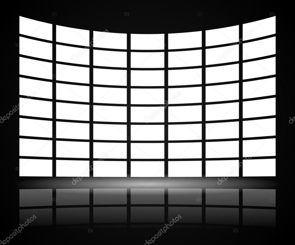 Video Wall with distortion