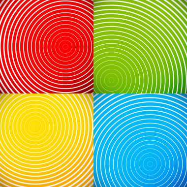 Konsantrik arka planlar.