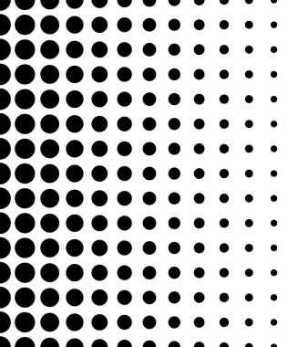 Siyah ve beyaz noktalı deseni