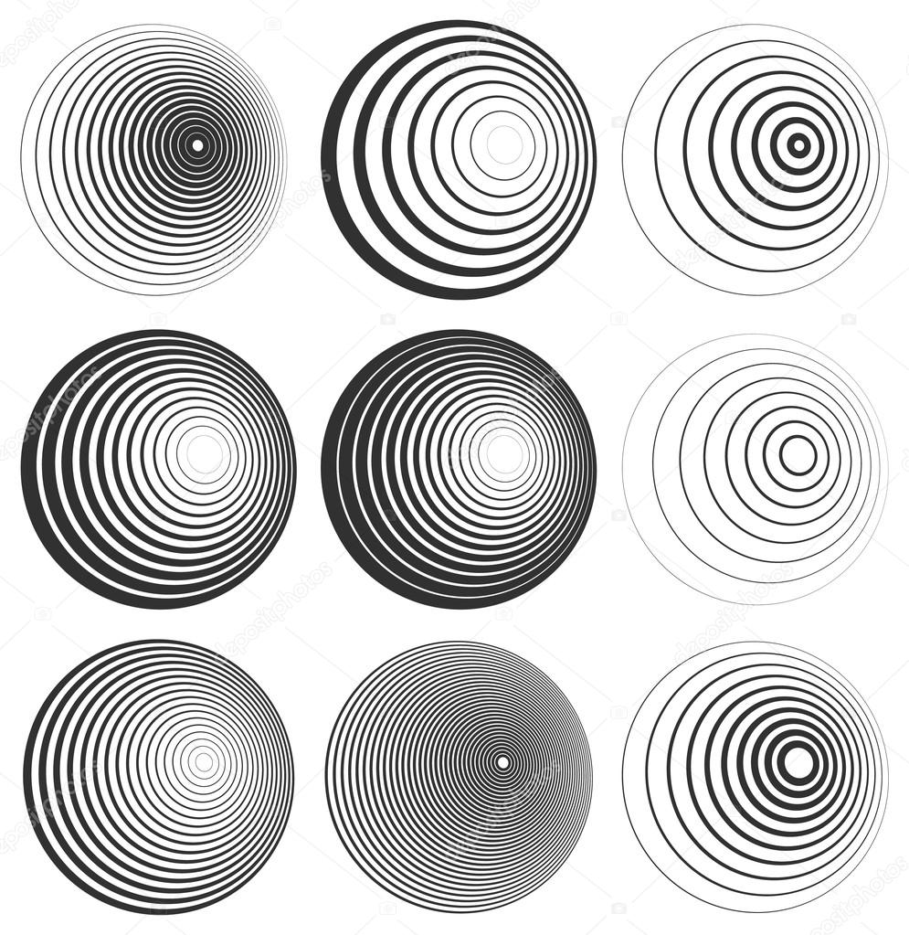 Concentric Backgrounds.