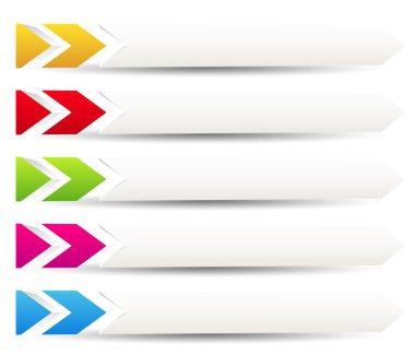 Yatay afiş için boş alan ile