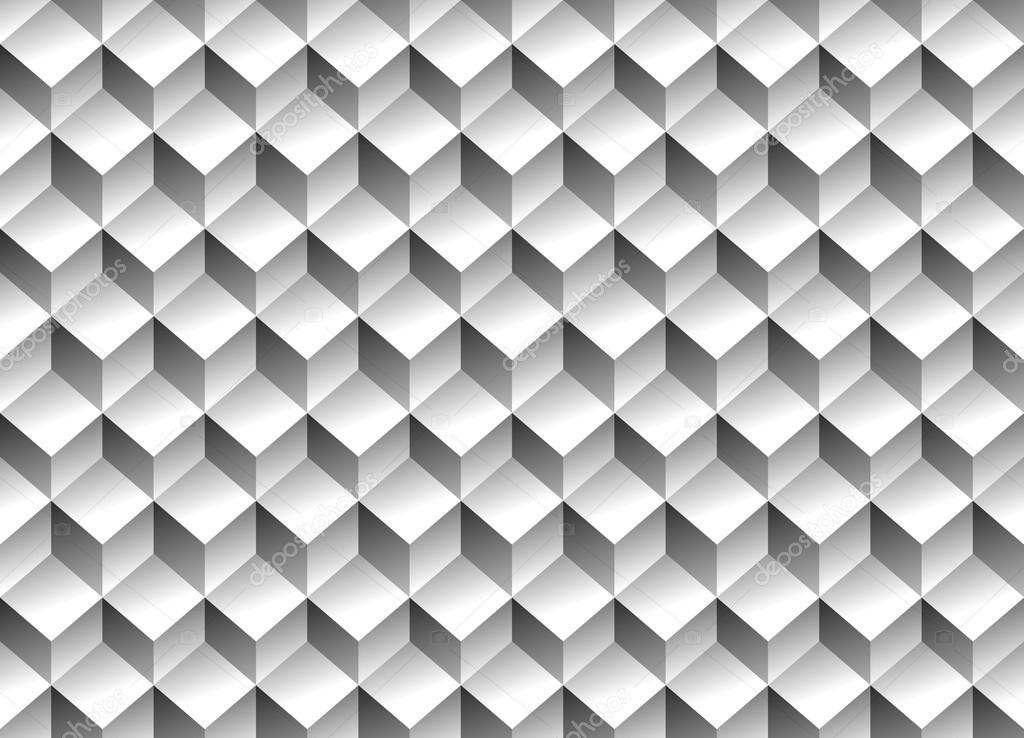 Cubes minimal, repeatable pattern