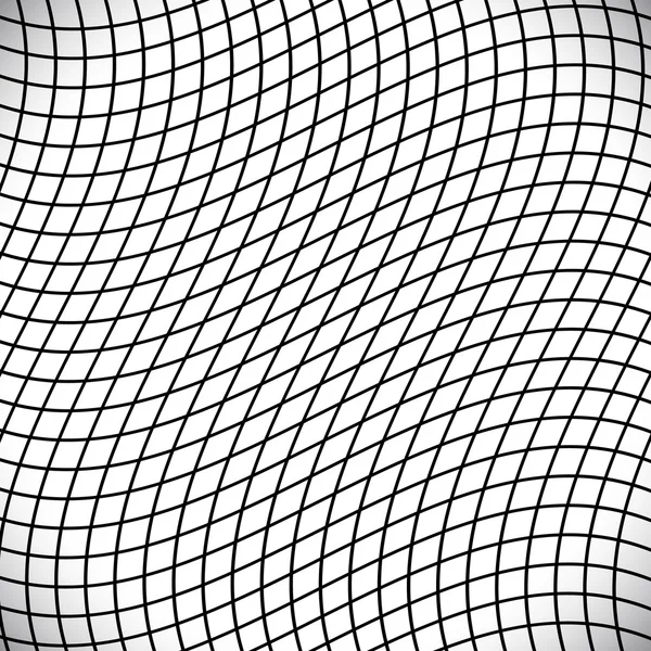 抽象的なグリッド、回折格子パターン — ストックベクタ