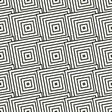 Desen ile kare Yazdır