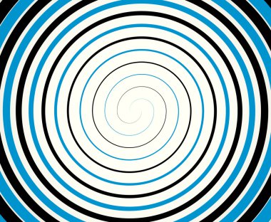 Siyah-mavi çift ton sarmal arka plan.