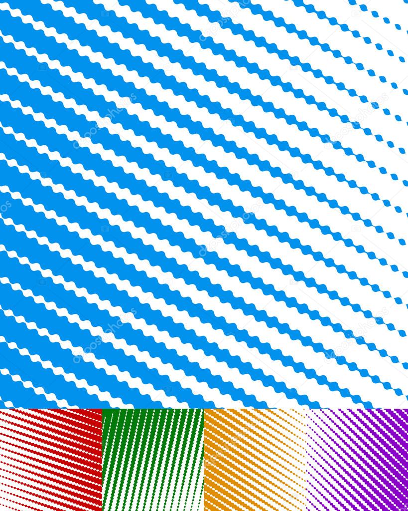 Parallel stripes background set