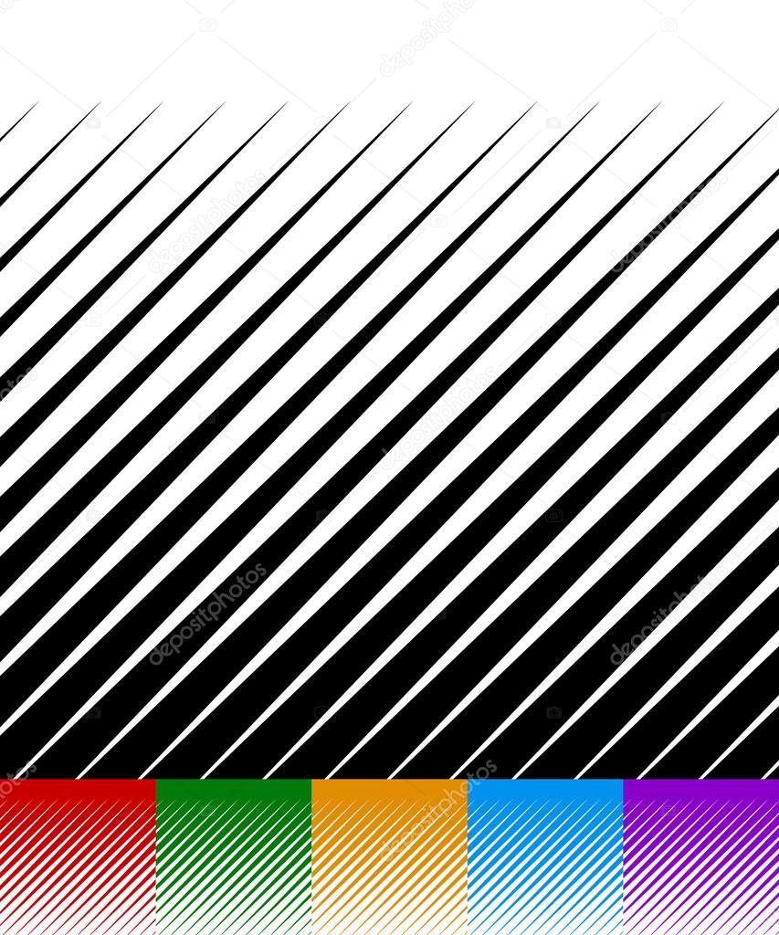 Abstract background, lines pattern set.