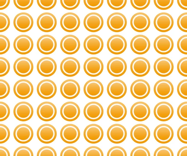 Modèle sans couture jaune et orange — Image vectorielle