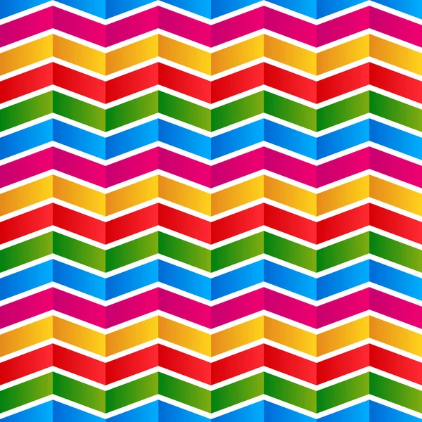 Fundo colorido chevron, padrão . — Vetor de Stock