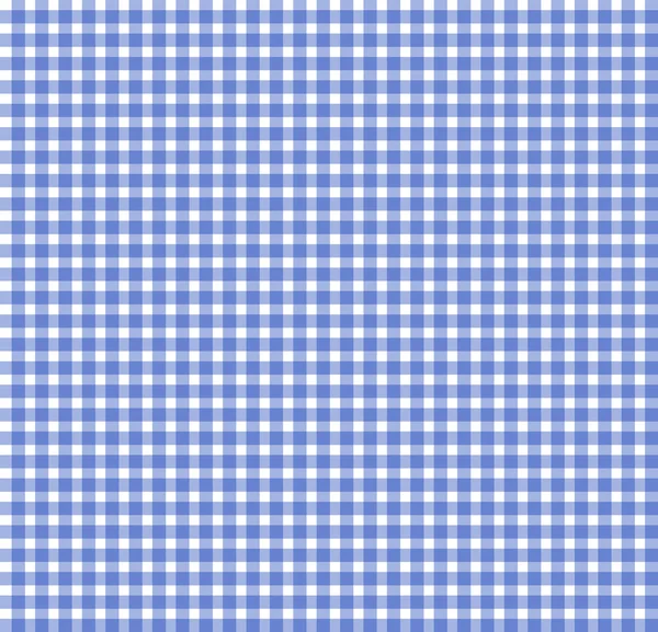 Padrão sem costura chequered azul — Vetor de Stock