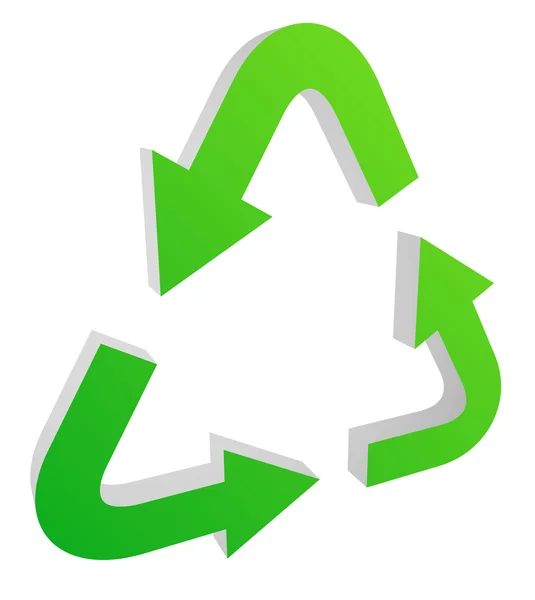 Recycler le symbole flèche — Image vectorielle