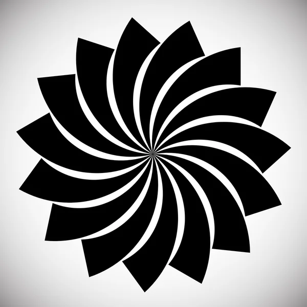 Lotus flower silhouette icon. — Stock Vector