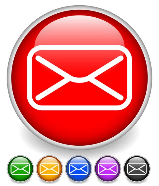 アイコン、電子メールの封筒 — ストックベクタ