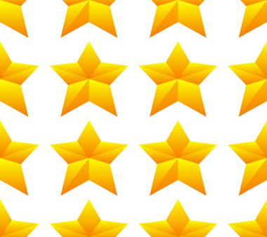 Tekrarlayan yıldız desen.