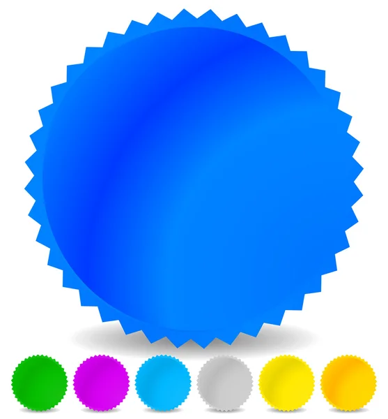 Badges with blank space — Stock Vector