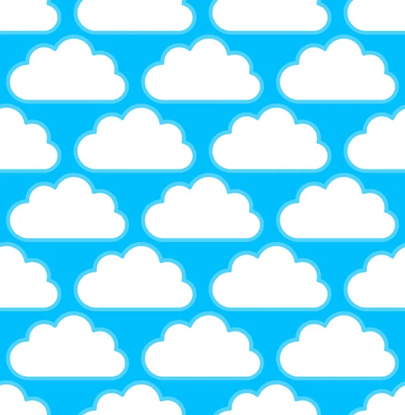 White Clouds Model — Vector de stoc