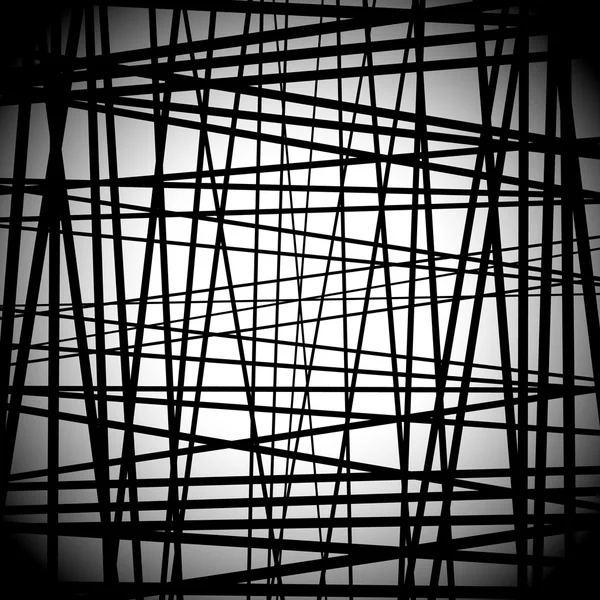 Абстрактний фон чорно-білих ліній — стоковий вектор