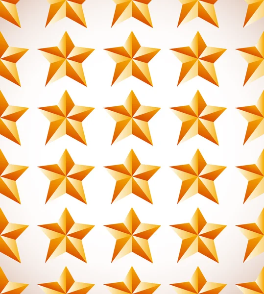 Repetitive star pattern. — Stock Vector