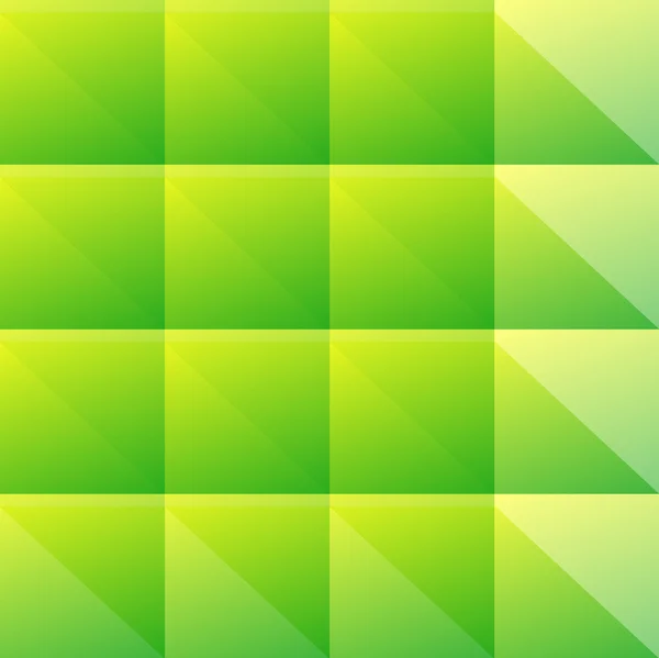 Padrão verde simples de blocos — Vetor de Stock