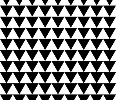 Dikişsiz desen üçgen yapılan.