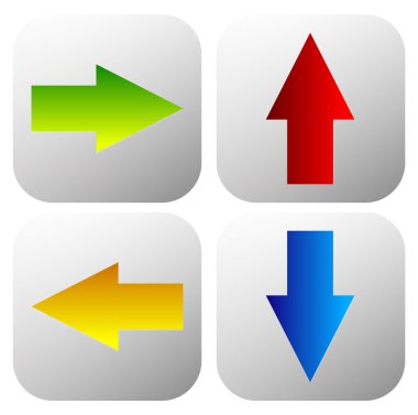 renk okları Icons set