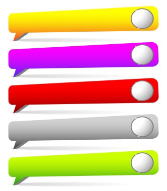 Konuşma balonu afiş arka planlar