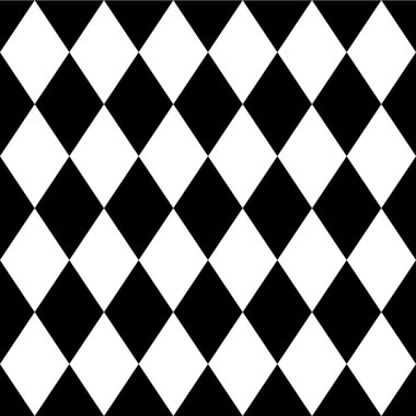 çapraz kareler, rhombus desen