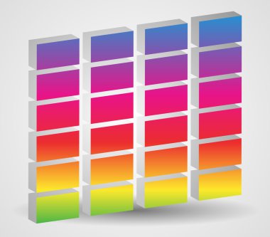 Equalizer graphics for multimedia