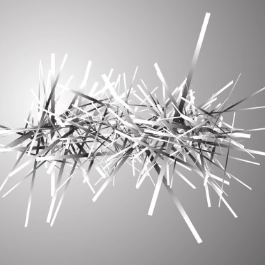 Random overlapping lines background