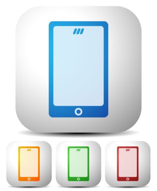Mobil, akıllı telefon simgeleri.