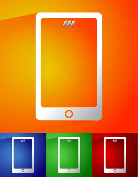 Піктограми мобільних телефонів . — стоковий вектор