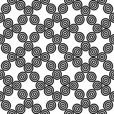 Soyut dikişsiz geometrik desen