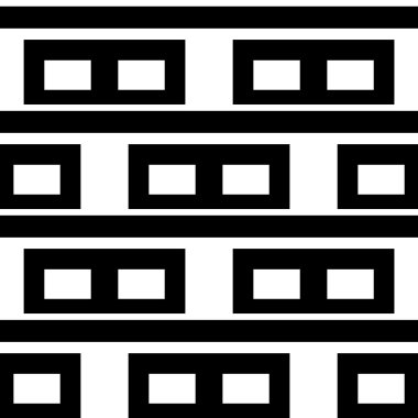 Soyut dikişsiz geometrik desen